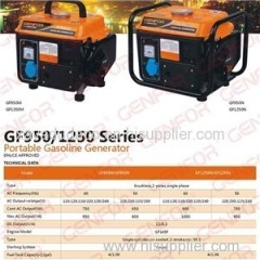 EPA/CE Approved Low Noise And Vibration Gasoline Quiet Generator