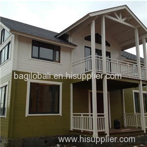 Two Storey Prefabricated Wooden Villa