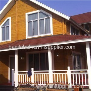 New Design Modern Two-storey Wooden Villa For Vacation