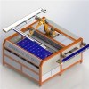 Laser Positioning Full Automatic Robot Battery Connection In Series For Solar Modules
