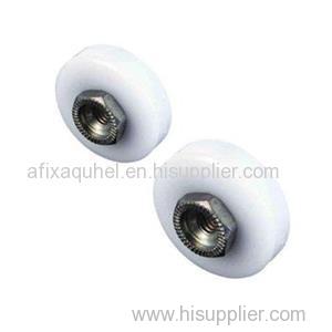 Closet Sliding Door Ball Bearing Rollers /Plain Outside Riveting Type Bearing Pulleys