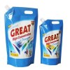 Spouted Pouches For Liquid Soap/shower Gel And Detergent Packaging