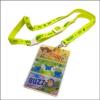 Cartoon Lanyard With Thin Card Holder Slim Front Pocket Wallet