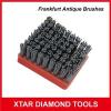 Reinforced Silicon Carbide Frankfurt Brushes For Marble