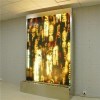 Customized Indoor H8ft LCD Screen TV Aquarium Water Bubble Wall Light Waterfall