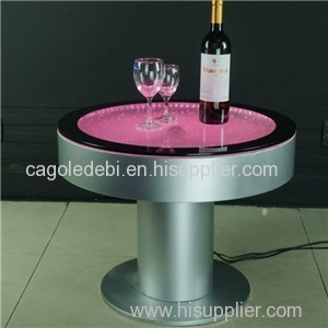 Fantastic Sensory LED Light And Water Bubble Wall Panels Tube Moving Table For Bar And Club