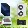 ACDC Hybrid Solar Air Conditioner Cassette Type Space-saving for Hotel