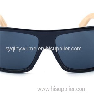 Bamboo temple sunglasses Cheap factory price fashion light weight PC shades