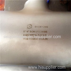 Stainless Steel ASTM A403 WP304/WP304L/WP316/WP316L BW Tee