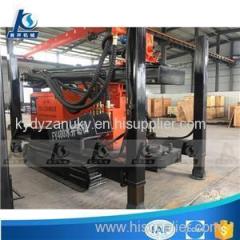 300m 400m 600m 800m Depth Diesel Engine Hydraulic Crawler Mounted Water Well Geothermal Drilling Machine