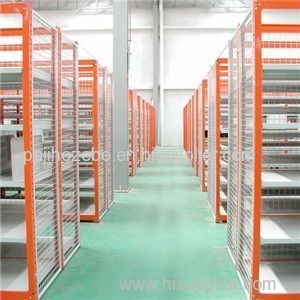 Boltless Medium Duty Storage Galvanized Powder Coated Steel Long Span Shelving System