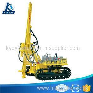 Diesel Engine And Electric Double Power Hydraulic Crawler Mounted Low Air Pressure Blast Hole Drilling Rig