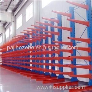 Medium Duty Timber And Construction Industry Storage Rack Roll Formed Steel Cantilever Arm Rack