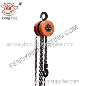 HSZ Type 1/3/5/10 Ton Manual Round Chain Fall Hoist for Sale
