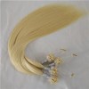 Double Drawn 613# Color Micro Loop For Prebonding Micro Loop Hair Extensions For Sale