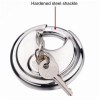 China Supplies Round Stainless Steel Disc Padlock