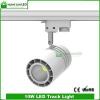 Small Track Lighting LED 10W 3 Phase 4 Pins Dimmable COB White Housing For Cloth Shops