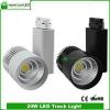 White and Black LED Track Lighting 20W 90Ra 2000lm Gallery Store Ceiling