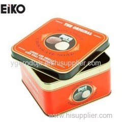 Square Tea Caddy Tin Boxes