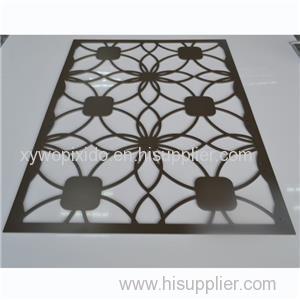 Ss 304 Hairline Finished 1.0mm Stainless Steel Perforated Sheet