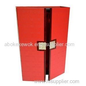 Personalized Customized Bespoke Different Color Wine Wooden Boxes