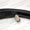 Gigabit Ethernet Cable With Right Angle Orientation 8Pin HRS HR25-7TP-8S Male Or Female Plug