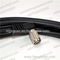 Gigabit Ethernet Cable With Right Angle Orientation 8Pin HRS HR25-7TP-8S Male Or Female Plug