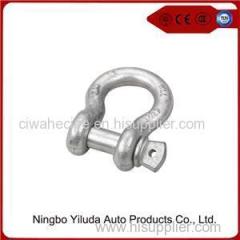Bow Shackle 3250kgs D Ring Red Pin