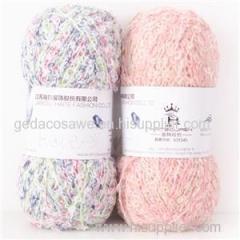 100%Acrylic 8 Ply Fancy Boucle Yarn For Knitting