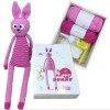 Happy Bunny Cotton Yarn Animal Beginners Crochet Kit