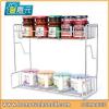 Stainless Steel 3 Layers Spice Rack Innovative Muti-function Hanging Spice Storage Rack