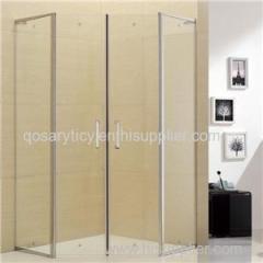Frameless Pentagonal Shower Room In 304 Stainless Steel With Tempered Glass