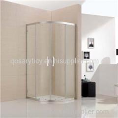 Framed Quadrant Shower Room In 304 Stainles Steel With Tempered Glass
