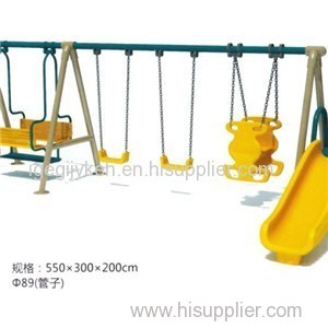 2017 Hot Sale Children Metal Swing Sets Playground Swing Sets Used In Park And Kindergarten