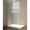 Semi-framed SUS 304 Shower Walk-in With Tempered Glass