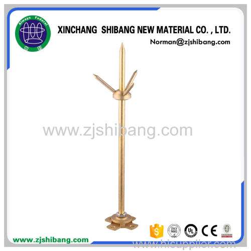 Non-magnetic Copper Clad Lightning Rod For Nigeria