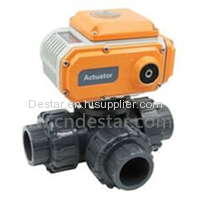 Electric Three Way Ball Valve