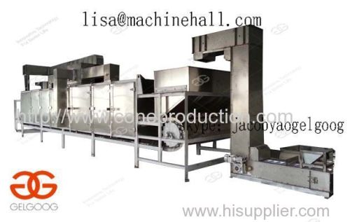 High Quality Continuous Soybean Roasting Machine With Stainless Steel|Peanut Roaster Machine