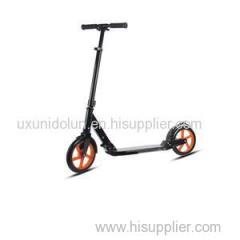China New Adult Aluminum Kick Folding Scooter With Suspension Manufacturer