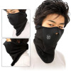 Free Shipping Outdoor Thermal Fleece Half Face Mask Windproof Headwear Motorcycle Winter Sports Snowboard Neck Scarf
