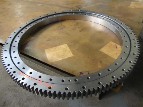single row ball slewing bearing applied for rotary feeder