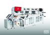 Automatic 100% visual inspection machine with peeling and replacemen