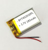 Wercs passed 402030 3.7V 185mAh Li-polymer battery for led shoes