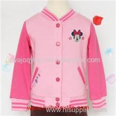 Cute Outdoor Running Jacket Fleece Activity Clothing for Girls