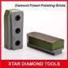 Metal Bond Diamond Fickert Abrasives Brick For Granite