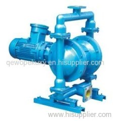 DBY Type Electric Motor Drive Pneumatic Double Diaphragm Pump For Chemical