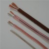 Colorful PVC Twin Flat Transparent Speaker Cable Wire