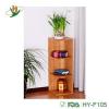 Bamboo Corner Bookcase 3-Shelf By Casual Home