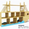 Special Ship Design High Quality Wooden Flower Shelf In Kindergarten Family Plant Shelf