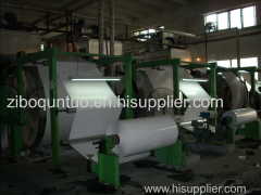 coated glass paper coating machine